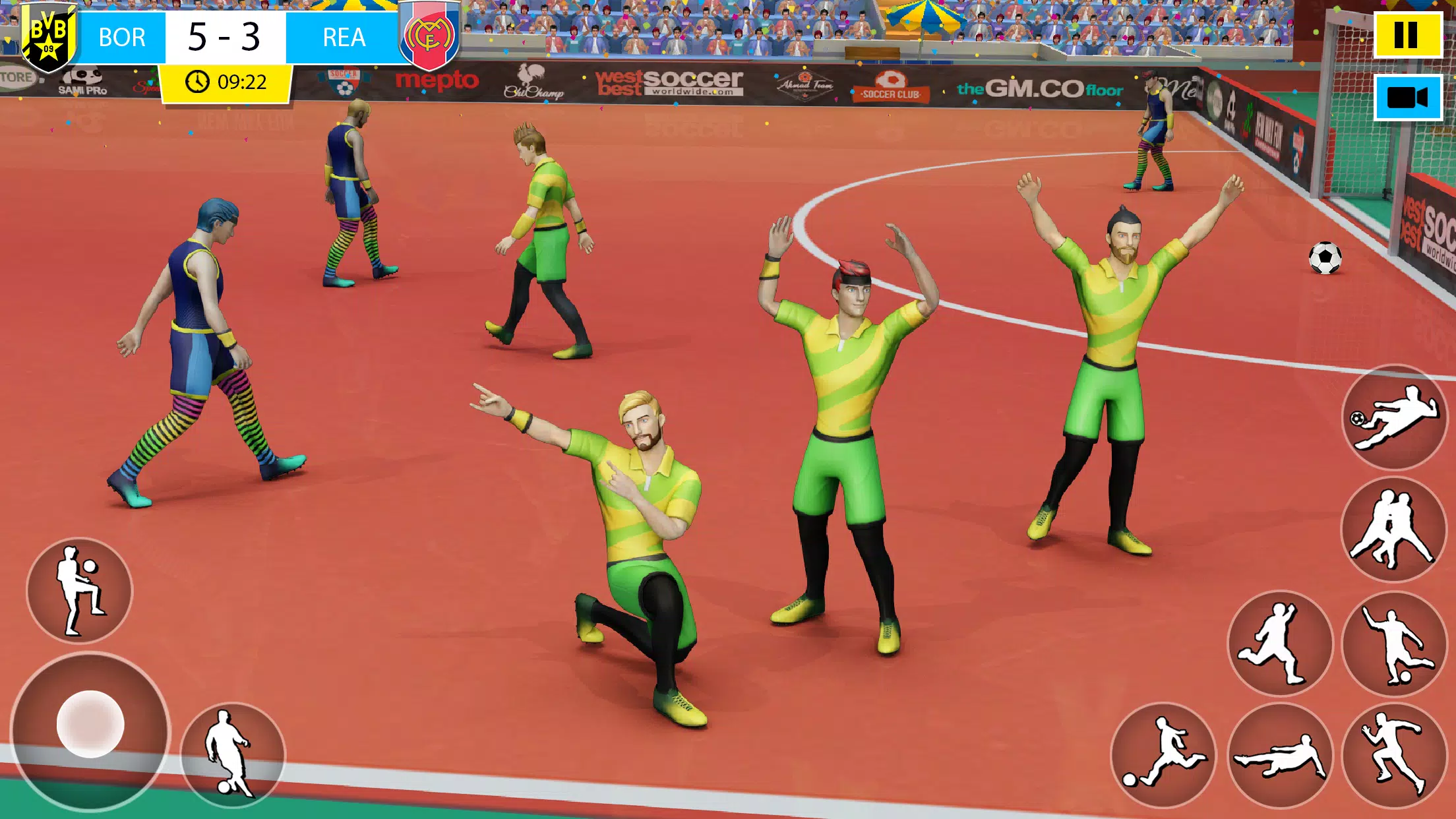 Indoor Futsal: Football Games Скриншот 3