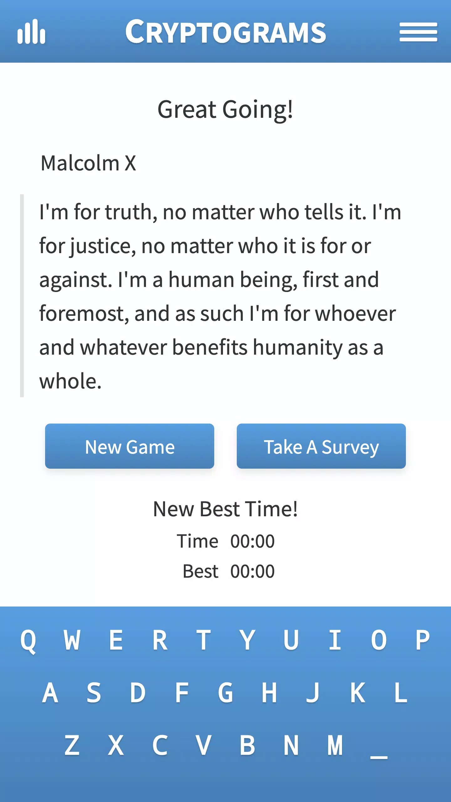 Cryptogram · Puzzle Quotes 스크린샷 3