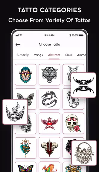 Tattoo on Photo: Tattoo design應用截圖第2張
