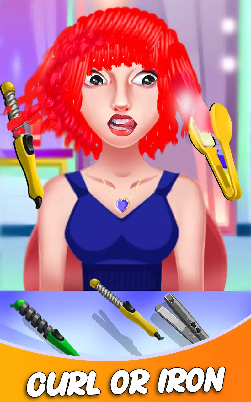Fashion Girls Hair Salon Games Capture d’écran 2