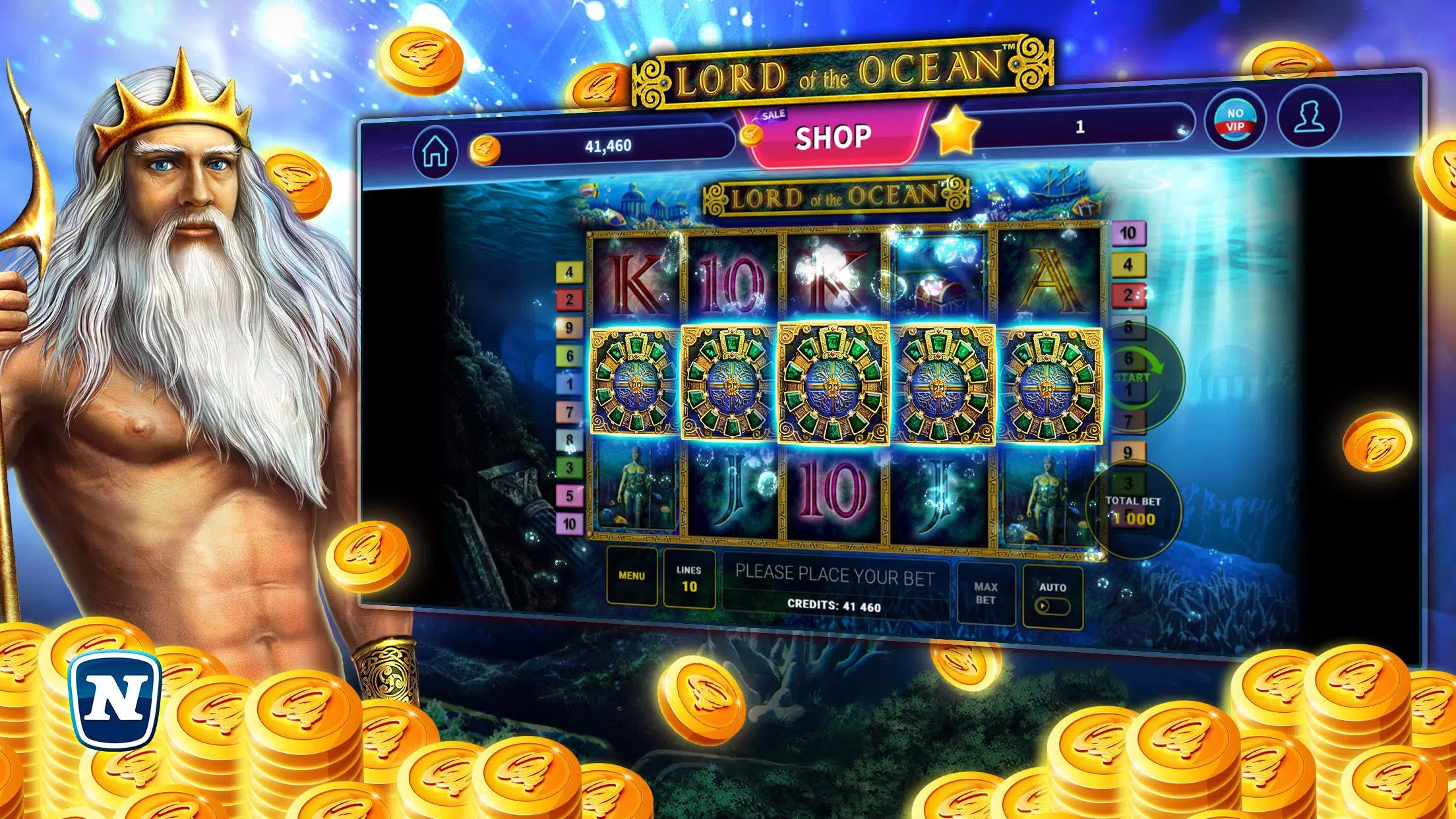 Lord of the Ocean™ Slot 스크린샷 3