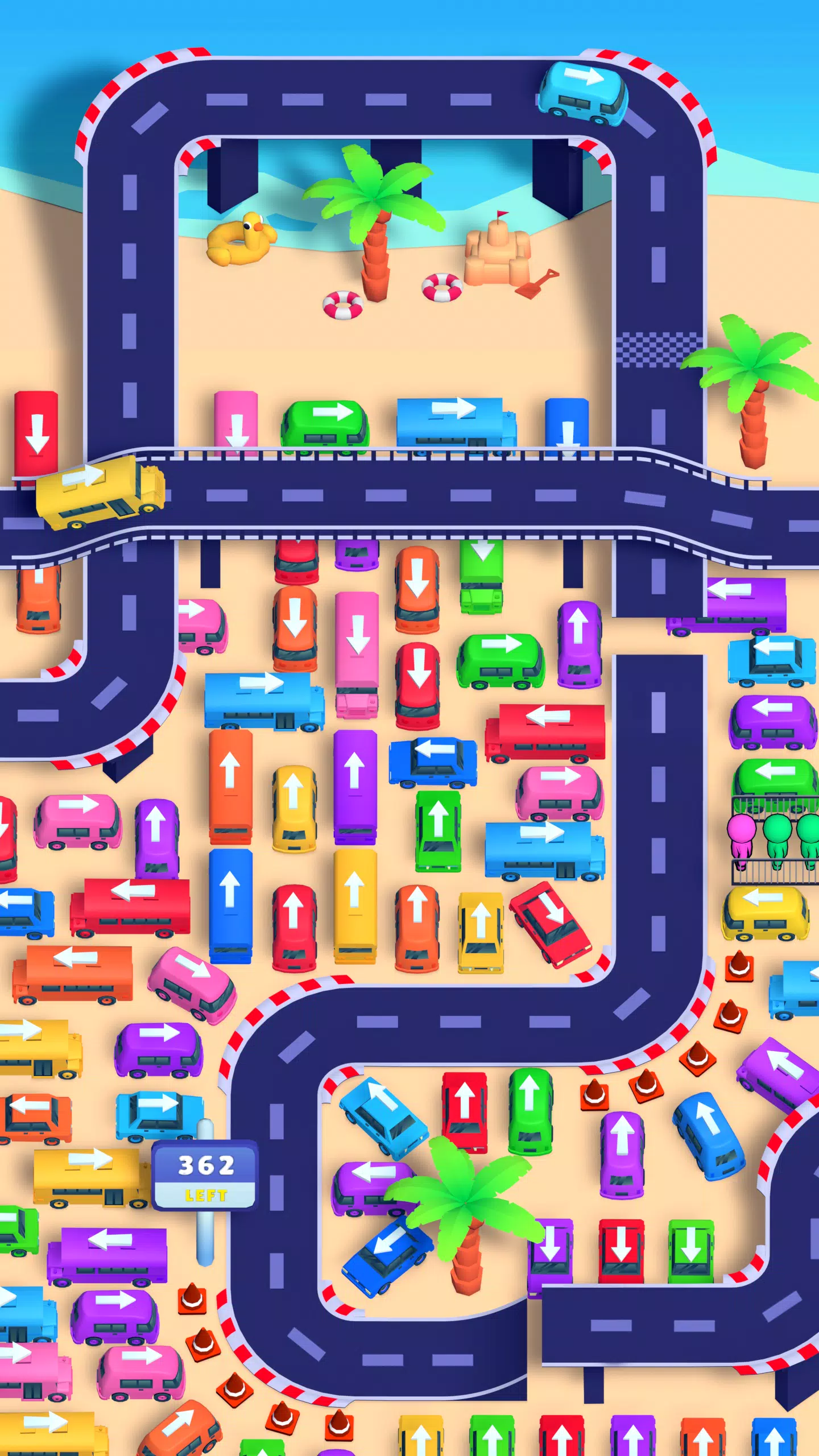 Bus Match Puzzle: Bus Shuffle スクリーンショット 1