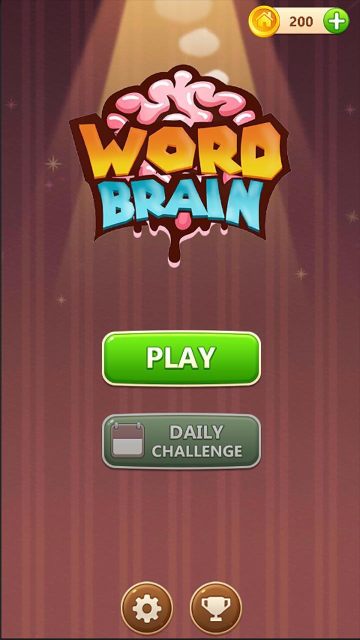 Word Brain: Words Cross Puzzle スクリーンショット 1