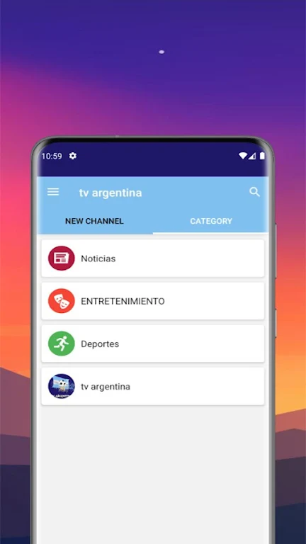 tv argentina en vivo 2 Captura de tela 1