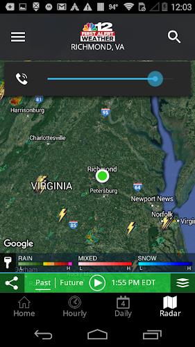 NBC12 First Alert Weather स्क्रीनशॉट 4