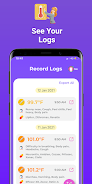 Body Temperature App Captura de tela 2
