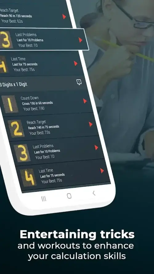 Mental Math Tricks Workout Скриншот 3