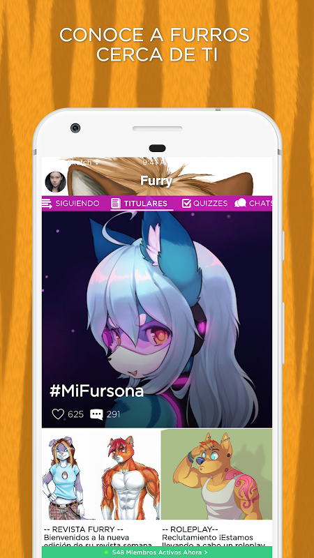 Furry Amino en Español Captura de pantalla 3