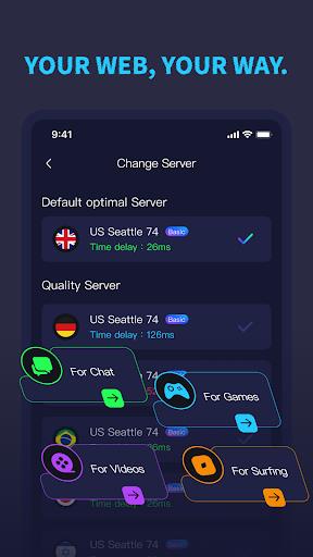 Barchat Proxy: PrivacyPro Captura de tela 2