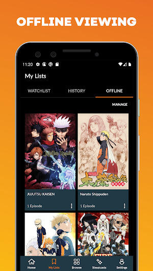 Crunchyroll स्क्रीनशॉट 2