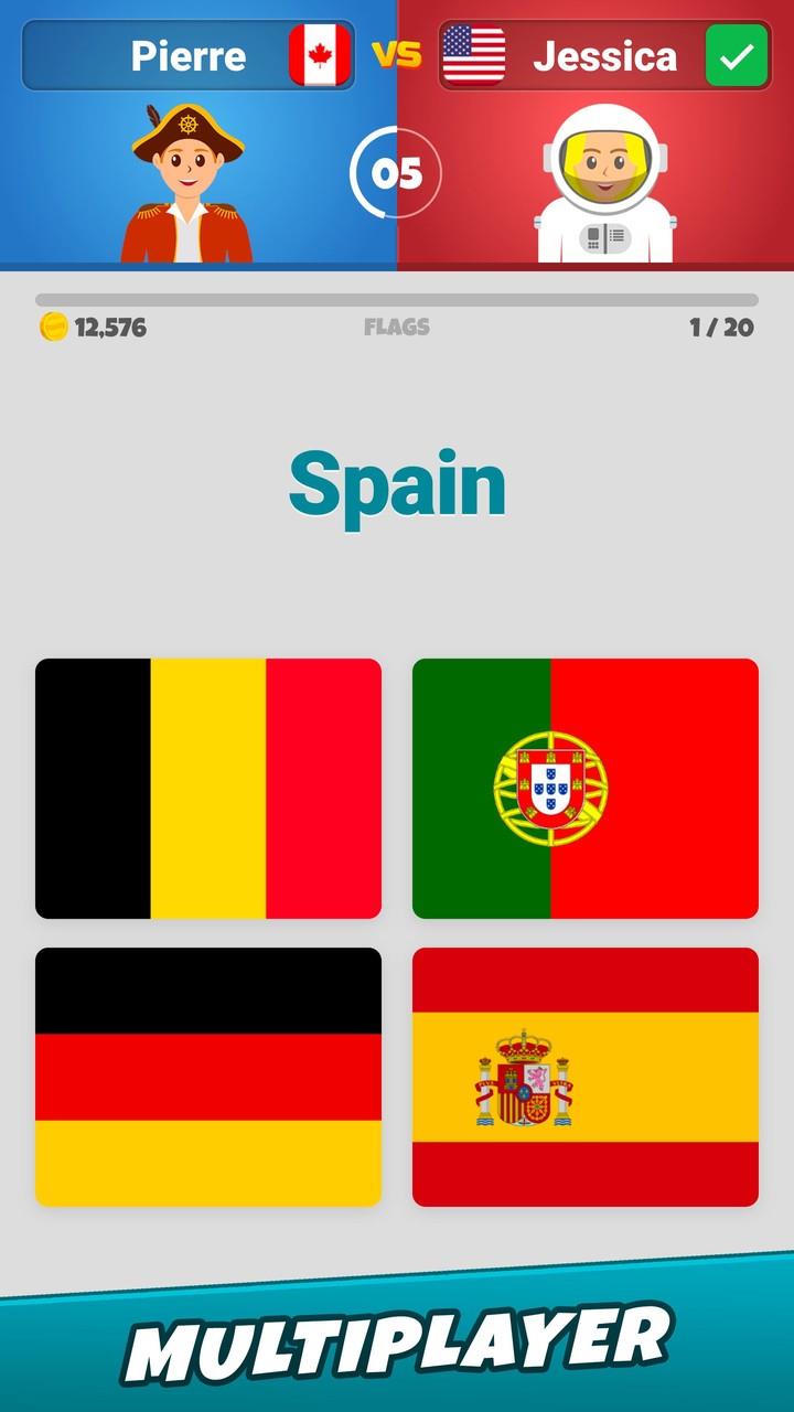 Flags of the World 2: Quiz スクリーンショット 3