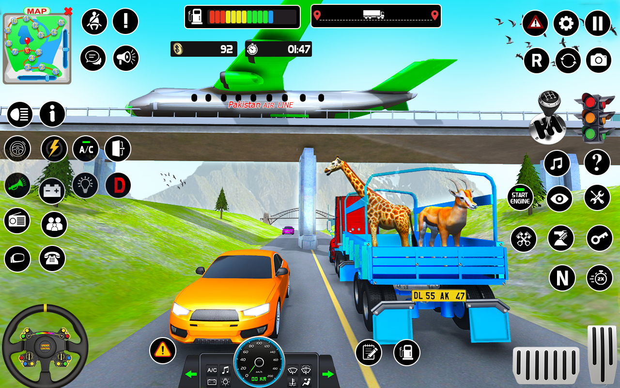 Animals Transport: Truck Games Capture d'écran 3