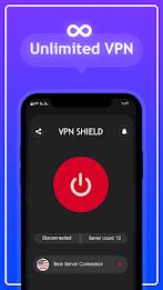 Pi VPN-فیلتر شکن قوی قدرتمند Скриншот 4