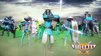 Stickman Battle Simulator game 스크린샷 4