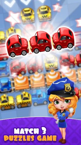 Traffic Jam Cars Puzzle Match3 स्क्रीनशॉट 1