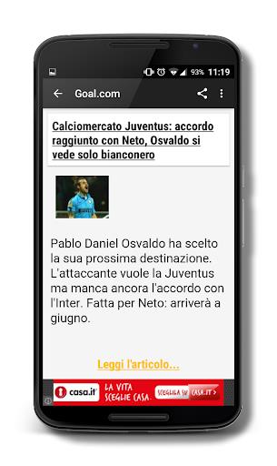 Bianconeri News - Unoff App 스크린샷 1