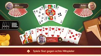 Skat Treff - ohne Werbung Capture d’écran 2