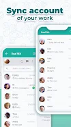 Dual Chat - 2Space WA Web Captura de tela 3