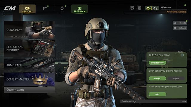 Combat Master Mobile FPS Capture d'écran 1