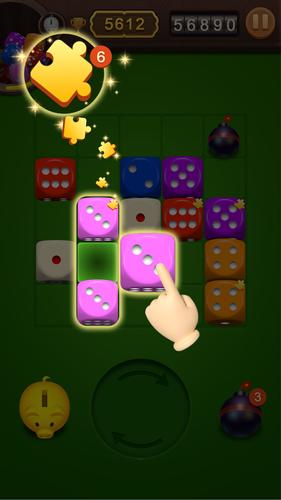 Dice Jigsaw Puzzle Screenshot 2