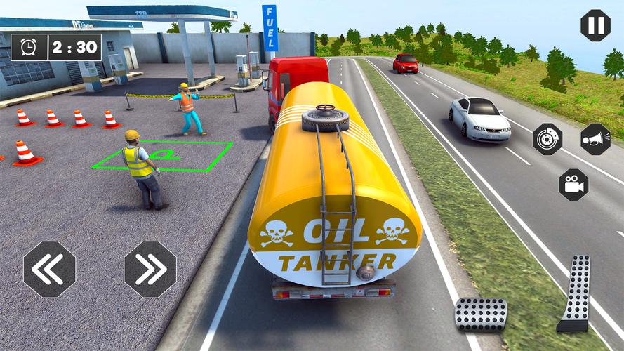US Oil Tanker Truck Games Sim應用截圖第1張