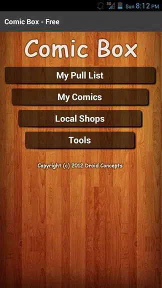 Comic Box - Free Captura de pantalla 1