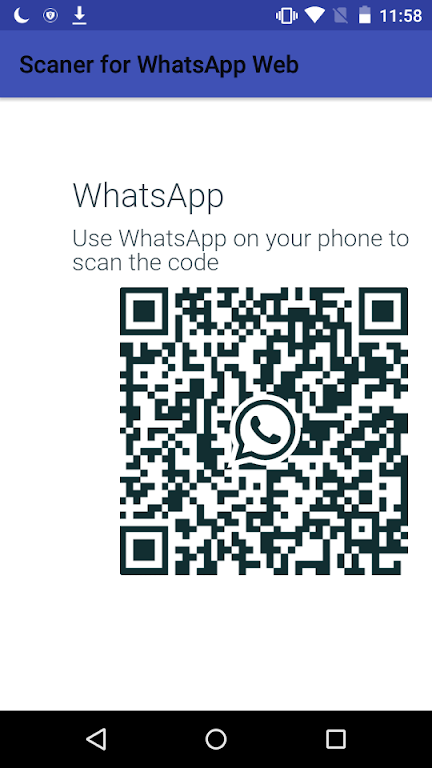Scaner for WhatsApp Web स्क्रीनशॉट 1