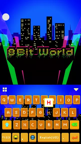 bitworld 키보드 백그라운드 스크린샷 1