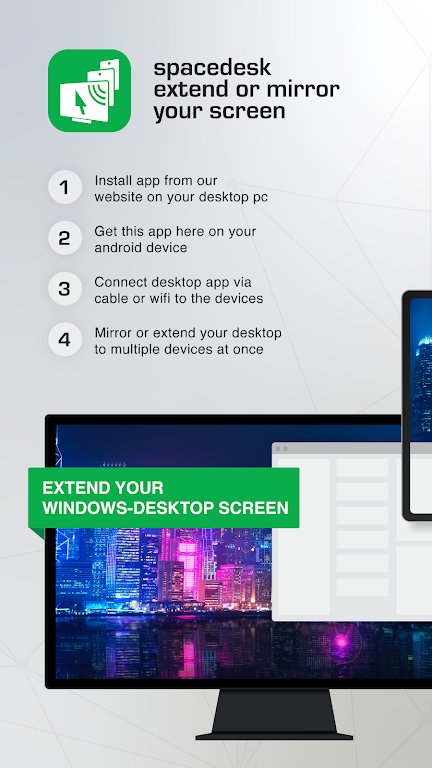 spacedesk - USB Display for PC应用截图第3张