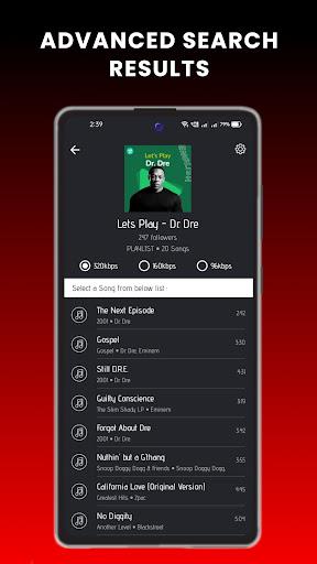 GetMp3 - Mp3 music downloader应用截图第2张