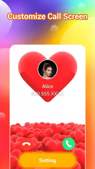 Color Call Screen - Call flash Captura de tela 4