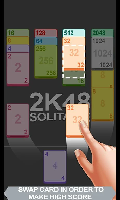 2K48 Solitaire Screenshot 1