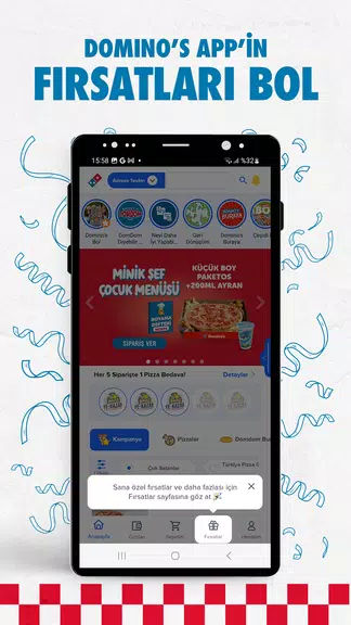 Domino's Pizza Türkiye スクリーンショット 1