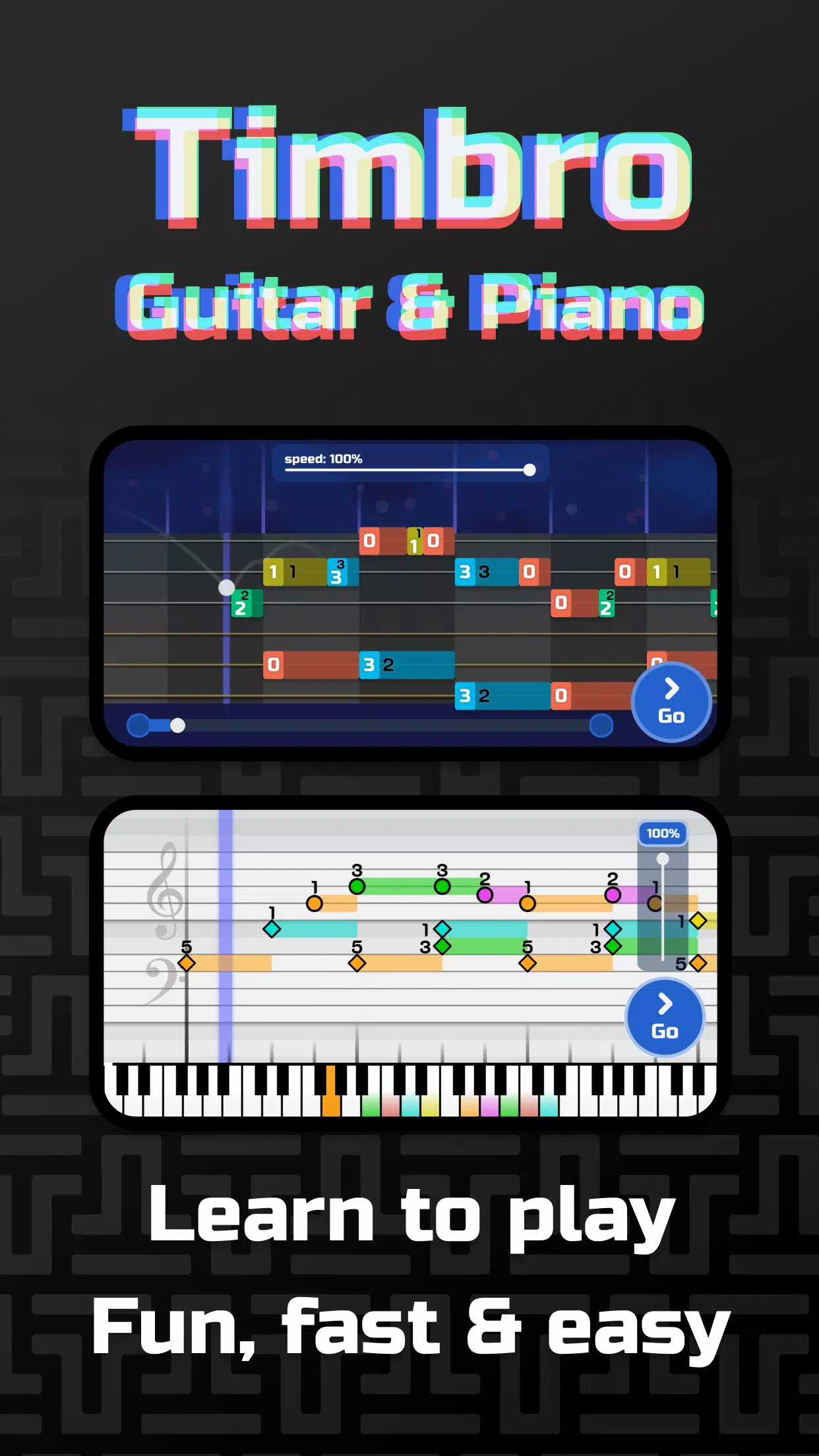 Timbro - Guitarra y Piano Captura de pantalla 1