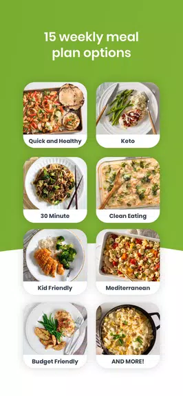eMeals - Meal Planning Recipes Capture d’écran 2
