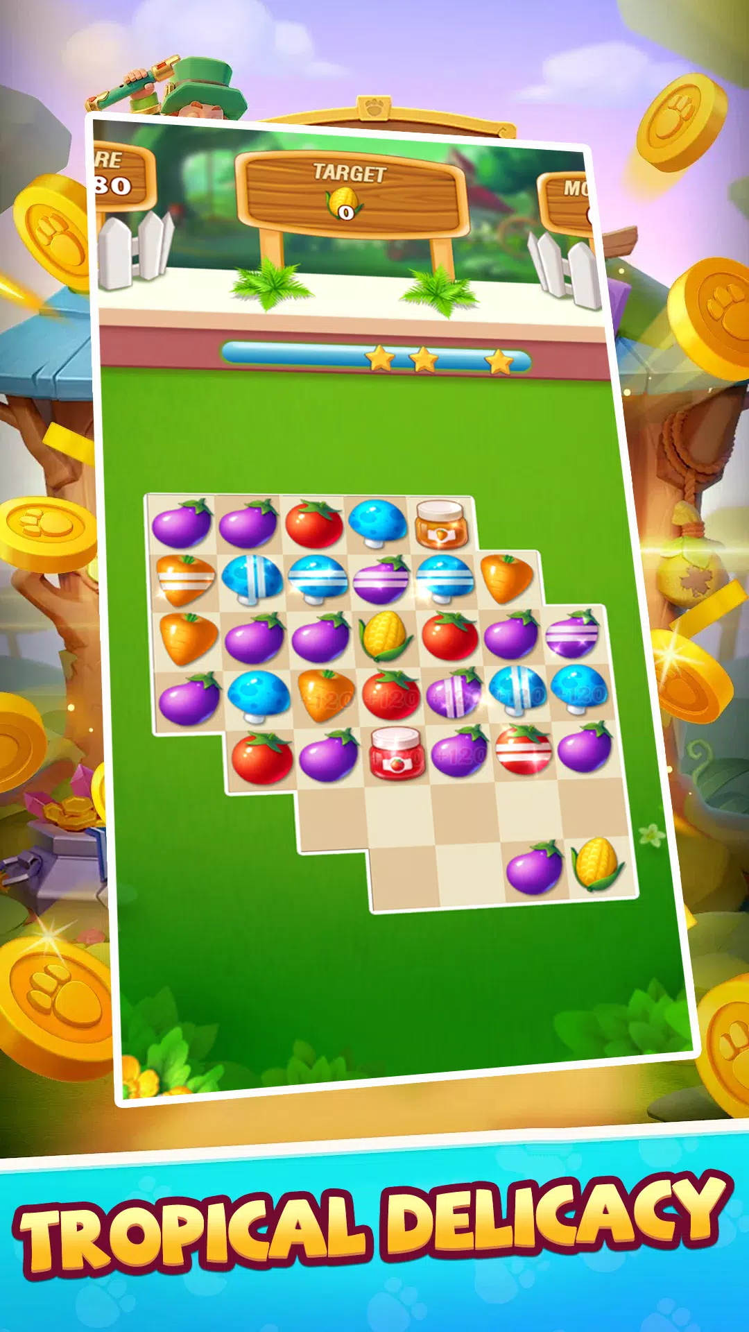 Tropical Match Game應用截圖第1張