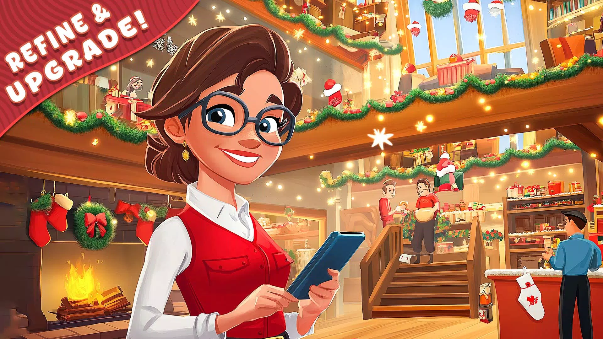 Hotel games: idle hotel tycoon 스크린샷 1