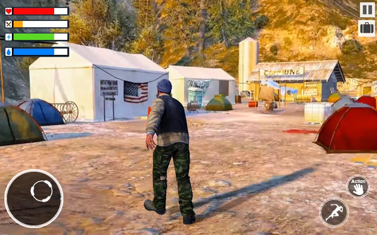 Tramp Simulator Homeless Games应用截图第2张