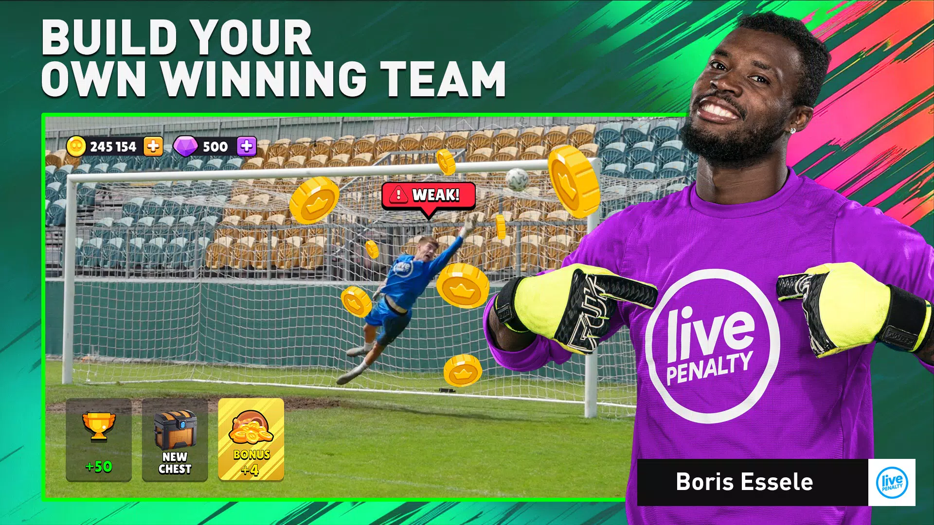 Football Penalty: Soccer Kick Captura de tela 4