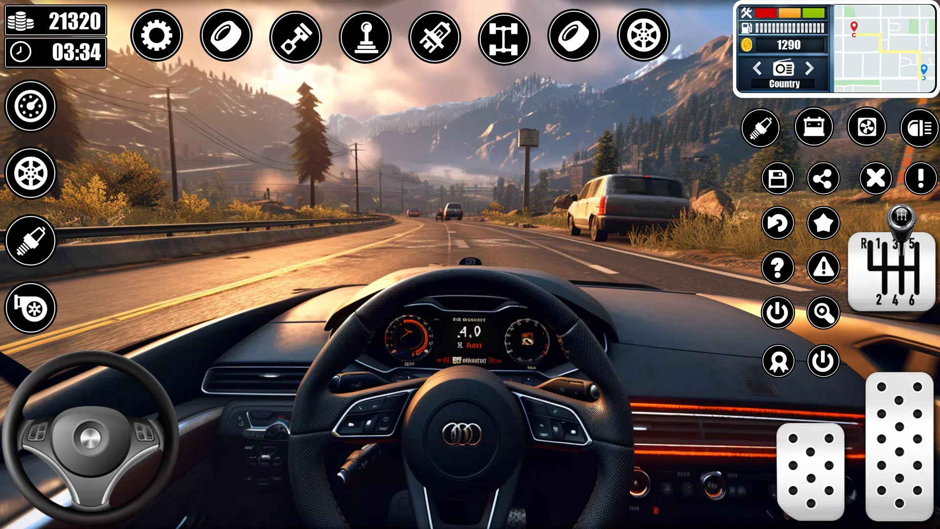 Real Car Driving School Games Capture d’écran 3