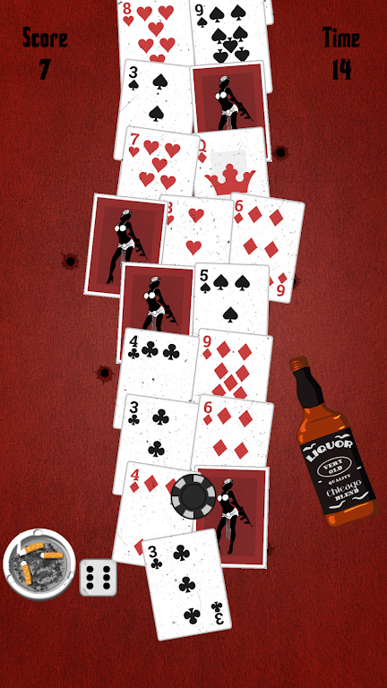 High Low Card Game (Hi-Lo) स्क्रीनशॉट 1