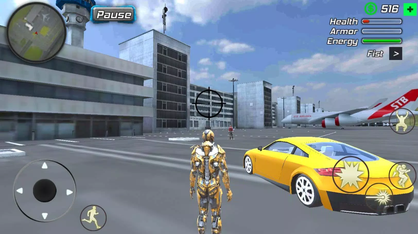 Super Crime Iron Hero Robot應用截圖第4張