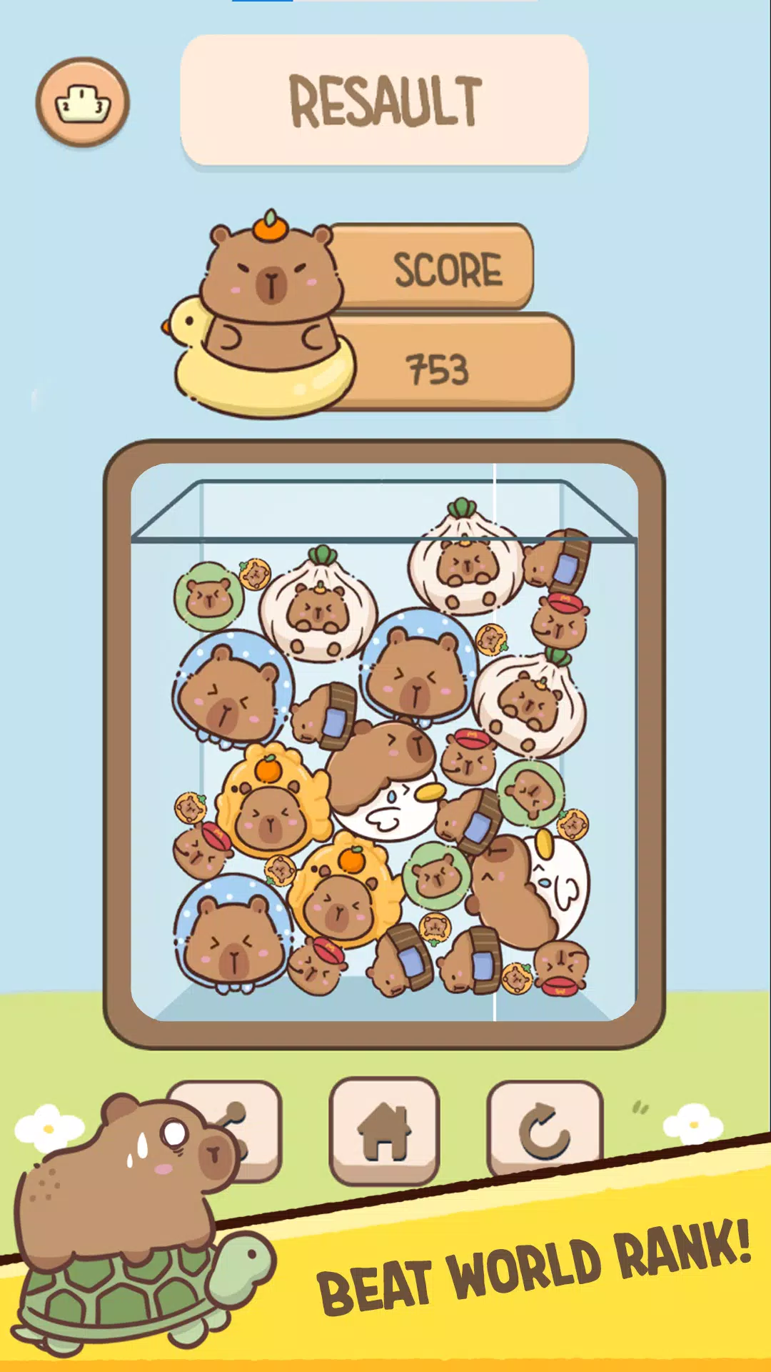 Capybara Merge 스크린샷 2