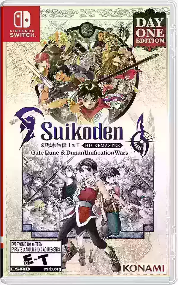 Suikoden I & II HD Remaster for Switch on sale