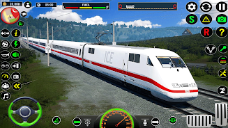 Euro Train Driver Train Games Screenshot 1