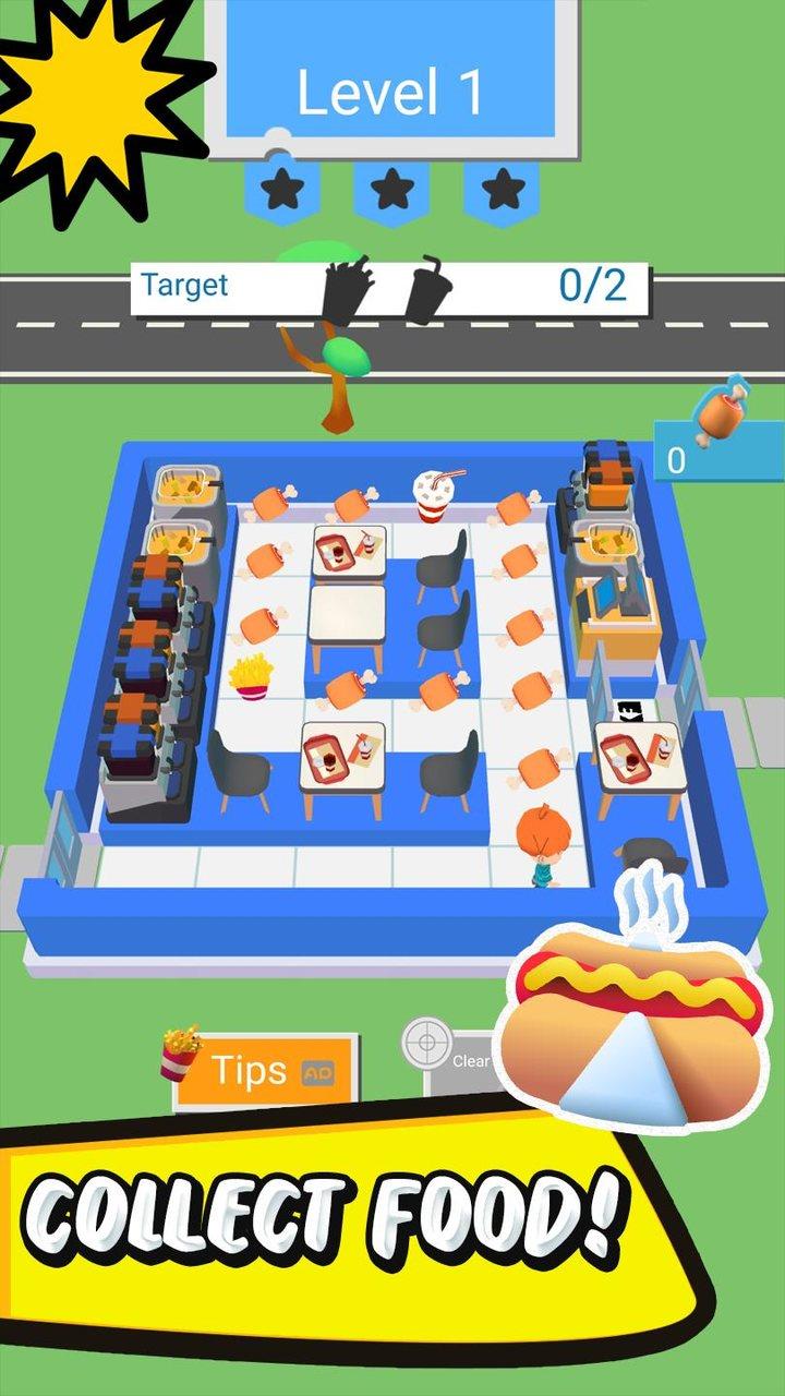 Sandwich Stack Restaurant game Скриншот 2