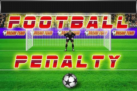 Football penalty. Shots on goa スクリーンショット 1