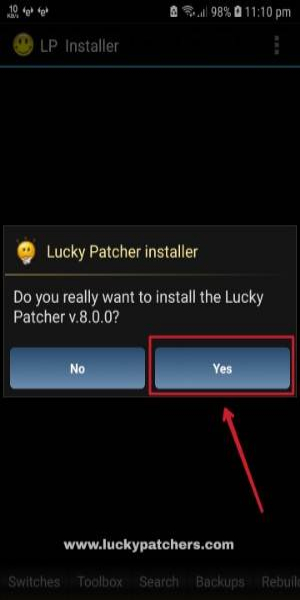 Lucky Patcher Mod Capture d'écran 1