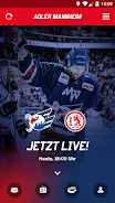 Adler Mannheim Fan App स्क्रीनशॉट 1