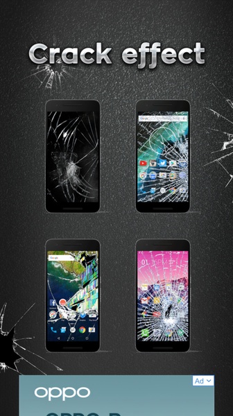 Cracked Screen Prank Скриншот 2